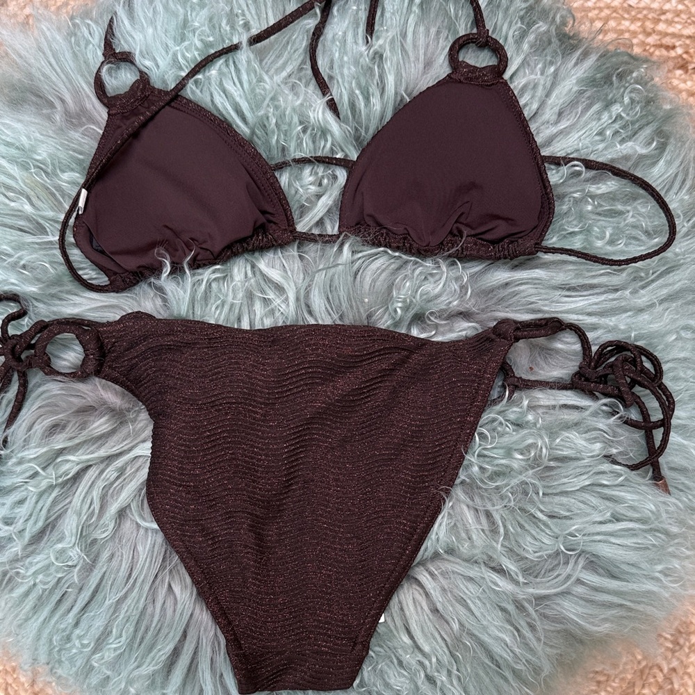 Zimmerman NWT-Side Triangle Bikini Set - Women Swim - Picture 9 of 13